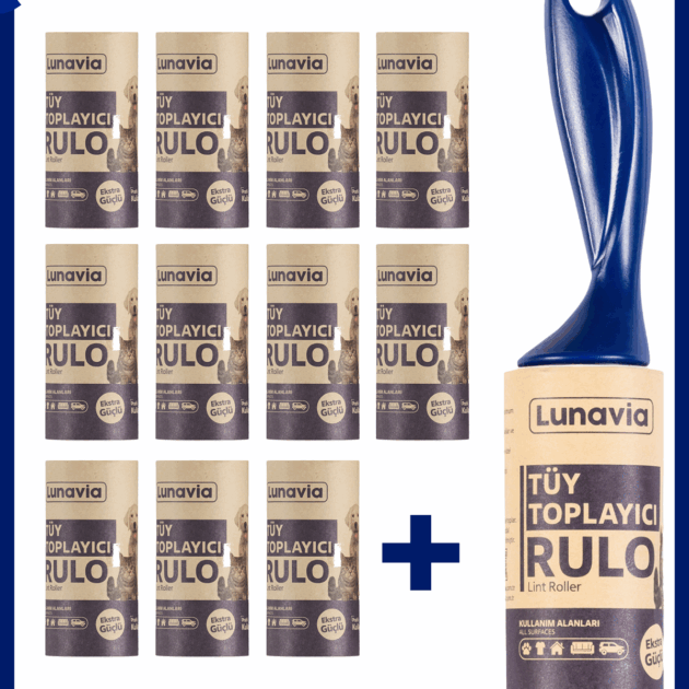 Lunavia Tüy Toplayıcı 12 Adet