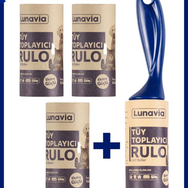 Lunavia Tüy Toplayıcı 4 Adet